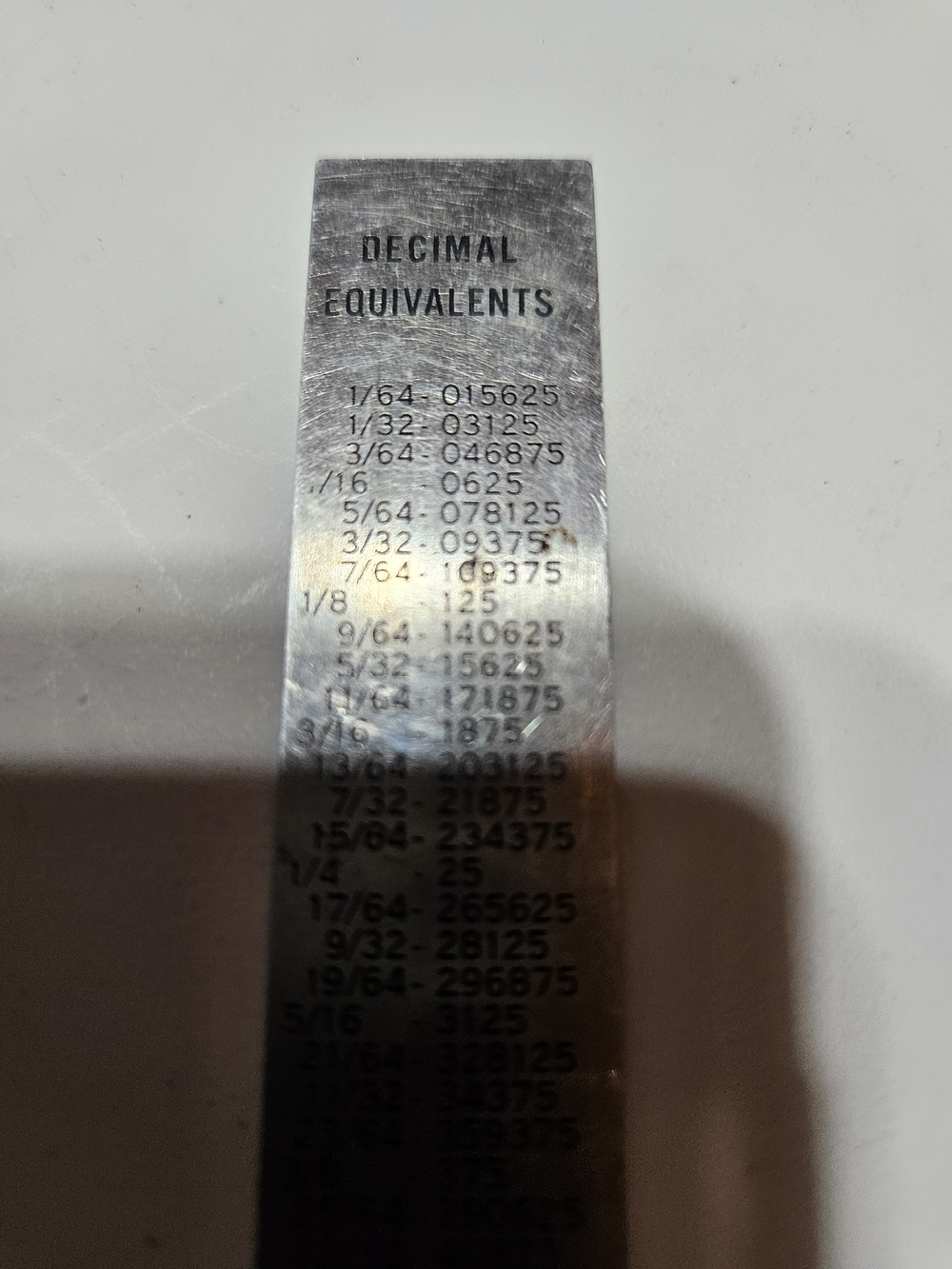 Vintage 6 Inch Stainless Steel Ruler - Picture 6 of 7